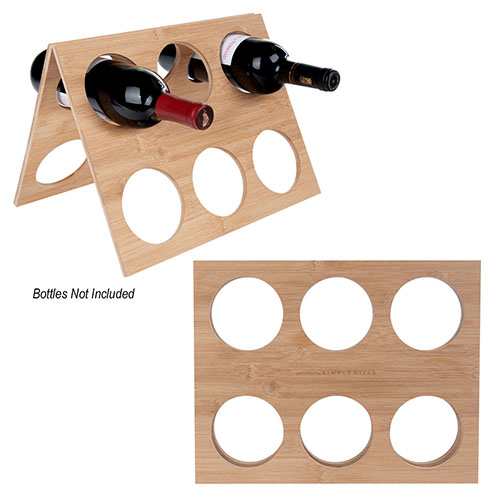 Bamboo Table Top Wine Rack